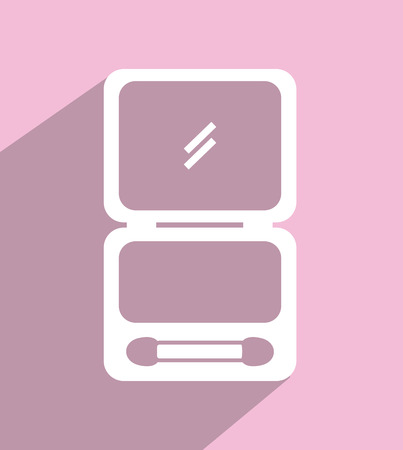 makeup kit design, vector illustration eps10 graphicのイラスト素材