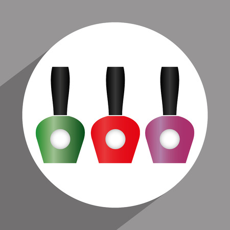 makeup kit design, vector illustration eps10 graphicのイラスト素材