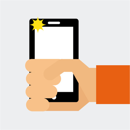 photo selfie designのイラスト素材