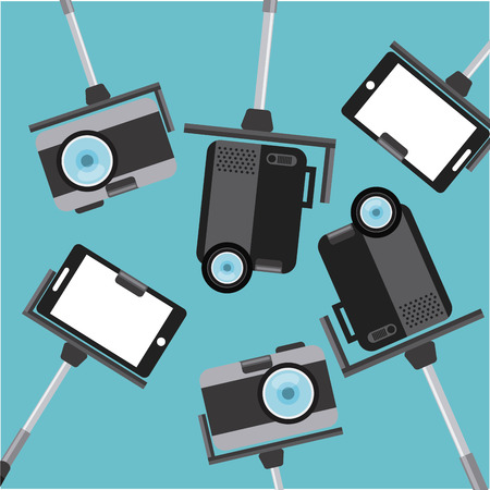 camera photographic design, vector illustration eps10 graphicのイラスト素材