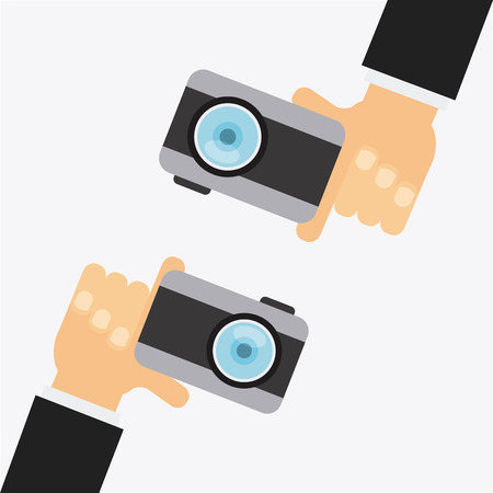 camera photographic designのイラスト素材