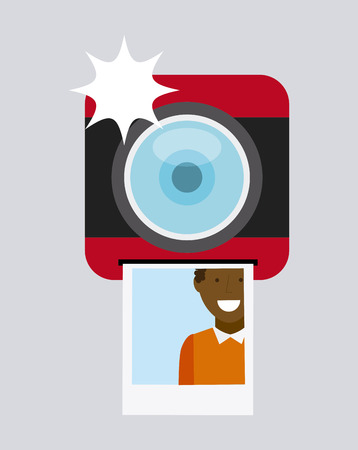 camera photographic designのイラスト素材