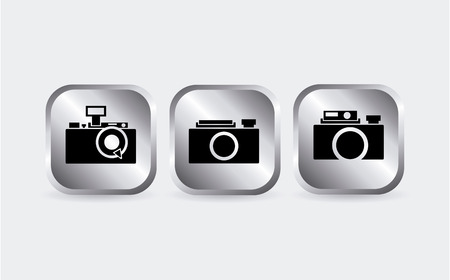 camera photographic design, vector illustration eps10 graphicのイラスト素材