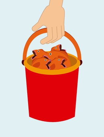 fishing icon design, vector illustration のイラスト素材