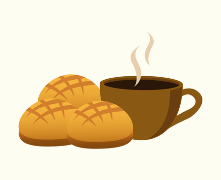 bakery shop designのイラスト素材