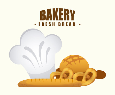 bakery shop designのイラスト素材