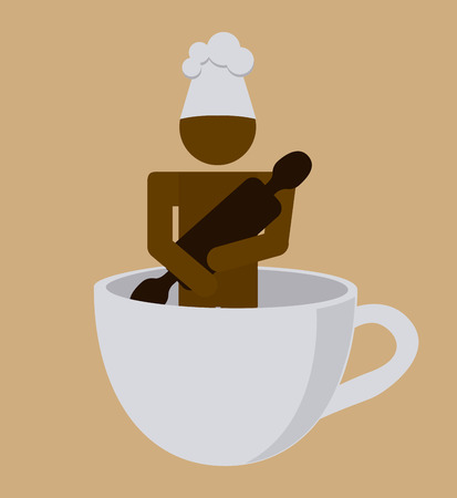 bakery shop designのイラスト素材