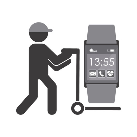 wearable technology designのイラスト素材