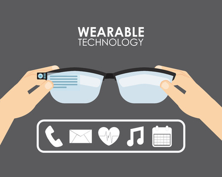 wearable technology designのイラスト素材