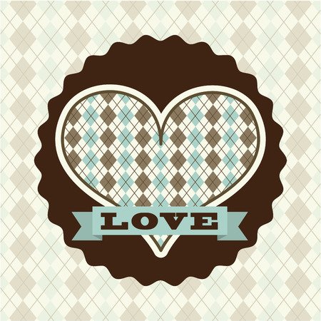 love heart design, vector illustration eps10 graphicのイラスト素材