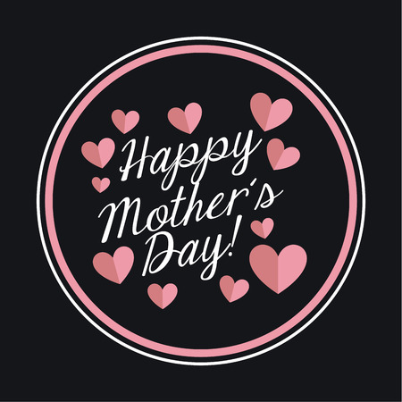 mothers day design, vector illustration eps10 graphicのイラスト素材