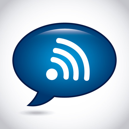wifi connection design, vector illustration eps10 graphicのイラスト素材