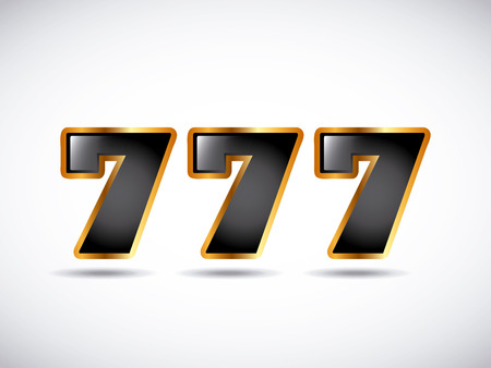 casino game design, vector illustration のイラスト素材