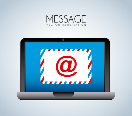 message design, vector illustration eps10 graphicのイラスト素材