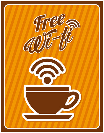 wifi zone design, vector illustration eps10 graphicのイラスト素材