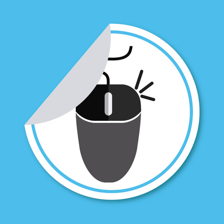 computer pointer design, vector illustration eps10 graphicのイラスト素材