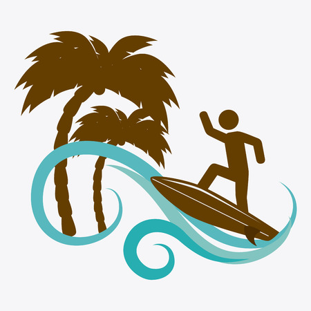 Summer design, vector illustration.のイラスト素材