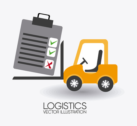 Illustration pour Delivery design over white background,vector illustration. - image libre de droit