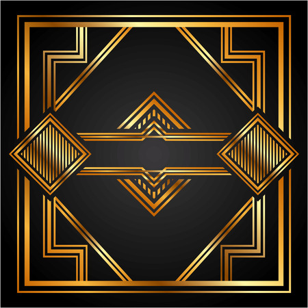 gold background design, vector illustration eps10 graphicのイラスト素材