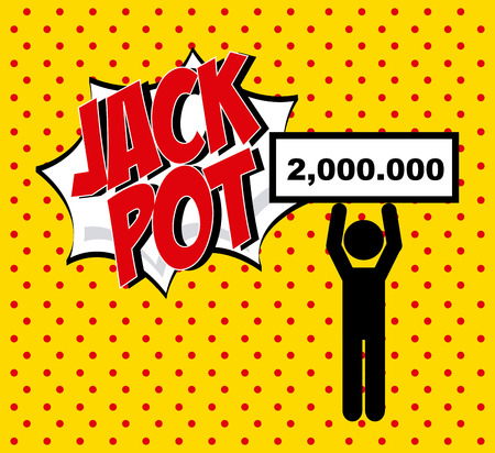 casino game design, vector illustration eps10 graphicのイラスト素材