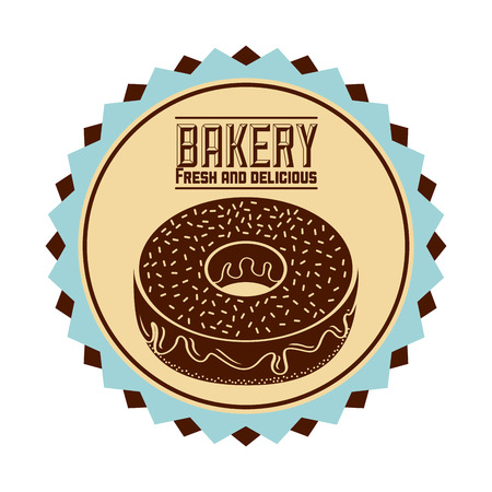 bakery shop design, vector illustration eps10 graphicのイラスト素材