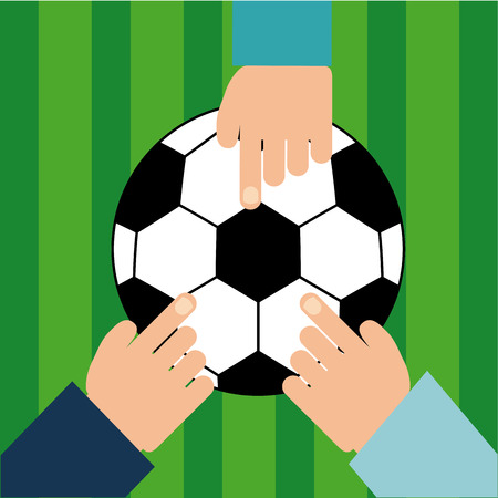 soccer sport designのイラスト素材