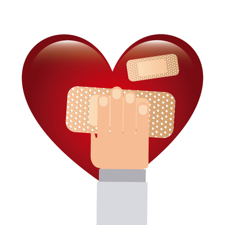 cardiology design graphicのイラスト素材