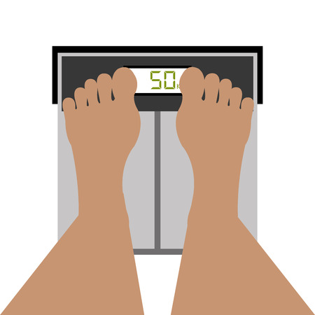 Fitness design over white backgroundのイラスト素材