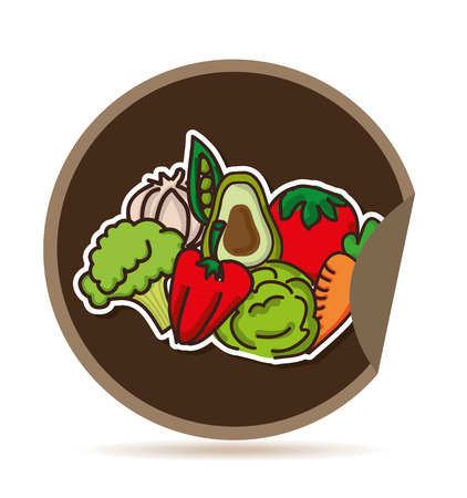 farm fresh design, vector illustration eps10 graphicのイラスト素材