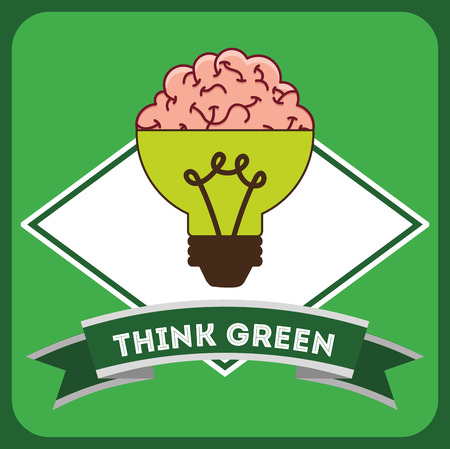 think green design, vector illustration eps10 graphicのイラスト素材