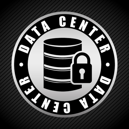 data center design, vector illustration eps10 graphicのイラスト素材