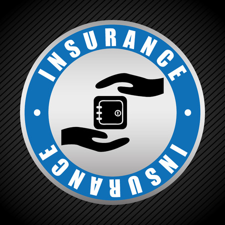 insurance concept design, vector illustration eps10 graphicのイラスト素材