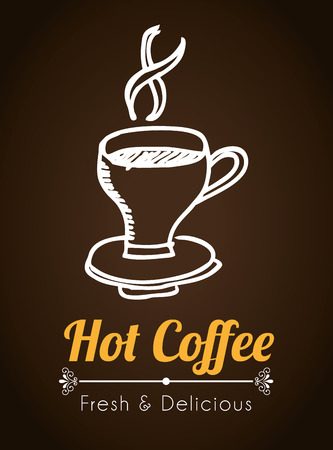 coffee shop design, vector illustration eps10 graphicのイラスト素材