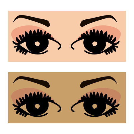make up design, vector illustration eps10 graphicのイラスト素材