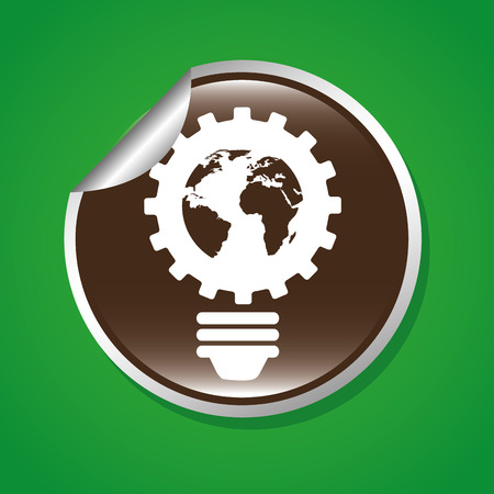 eco friendly design, vector illustration eps10 graphicのイラスト素材