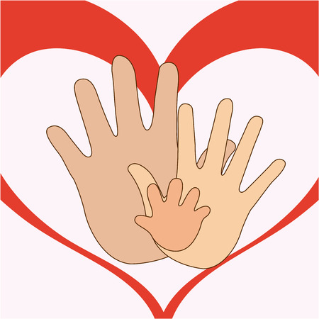 family love design, vector illustration eps10 graphicのイラスト素材