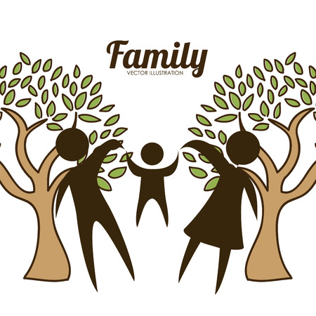 family love design, vector illustration eps10 graphicのイラスト素材