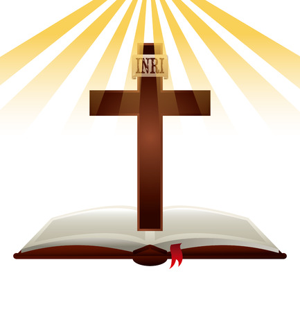 catholic religion design, vector illustration eps10 graphicのイラスト素材