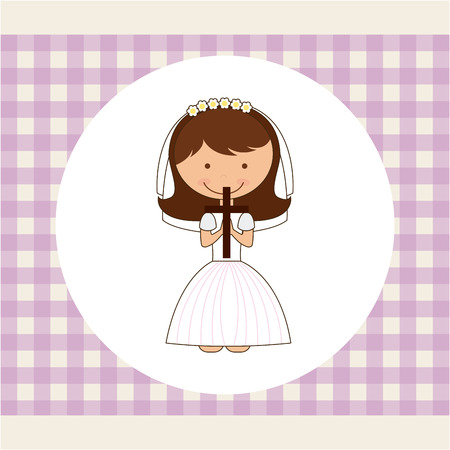 catholic religion design, vector illustration eps10 graphicのイラスト素材