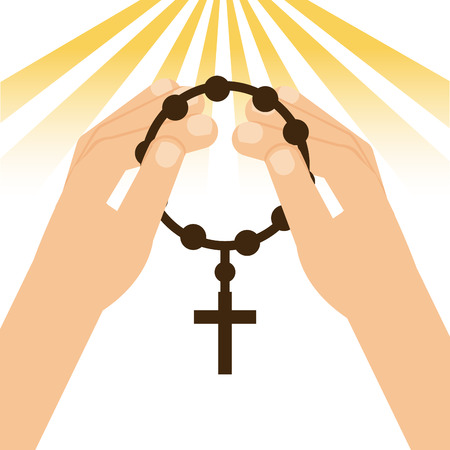 catholic religion design, vector illustration eps10 graphicのイラスト素材