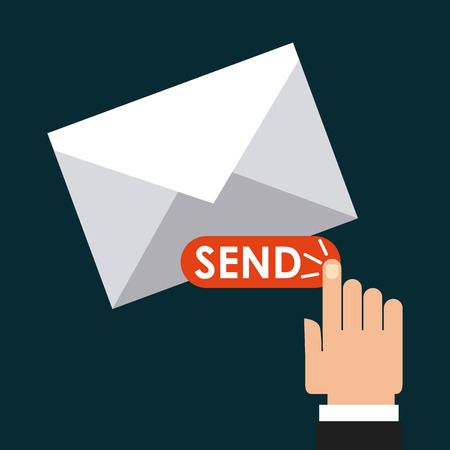 email concept design, vector illustration eps10 graphicのイラスト素材