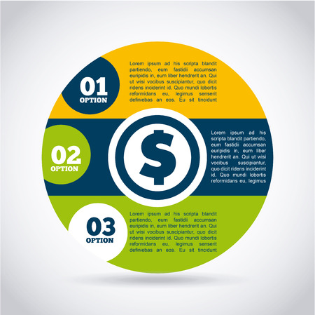 money infographics design, vector illustration eps10 graphicのイラスト素材