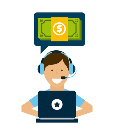 money concept design, vector illustration graphicのイラスト素材