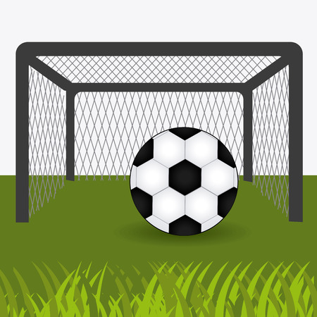 Sport design over white background, vector illustration.のイラスト素材