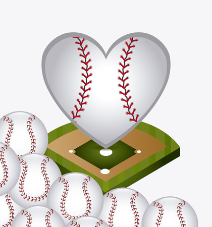 Sport design over white background, vector illustration.のイラスト素材