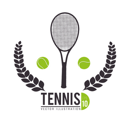 Sports design over white background, vector illustration.のイラスト素材