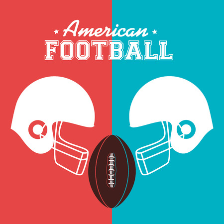 Sports design over colorful background, vector illustration.のイラスト素材