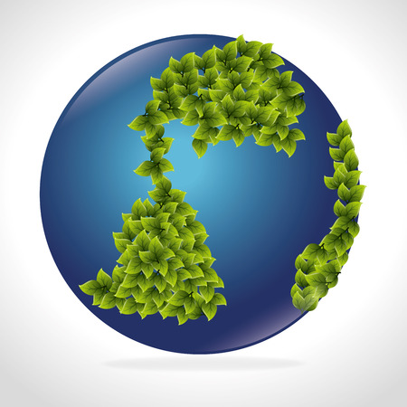 Energy design over white background, vector illustration.のイラスト素材