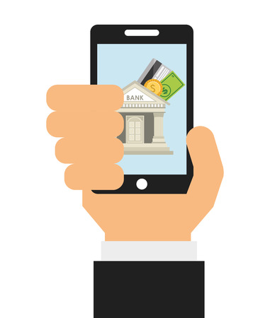 online payments design, vector illustration eps10 graphicのイラスト素材