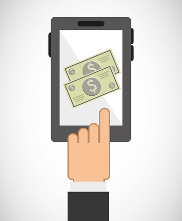 online payments design, vector illustration eps10 graphicのイラスト素材